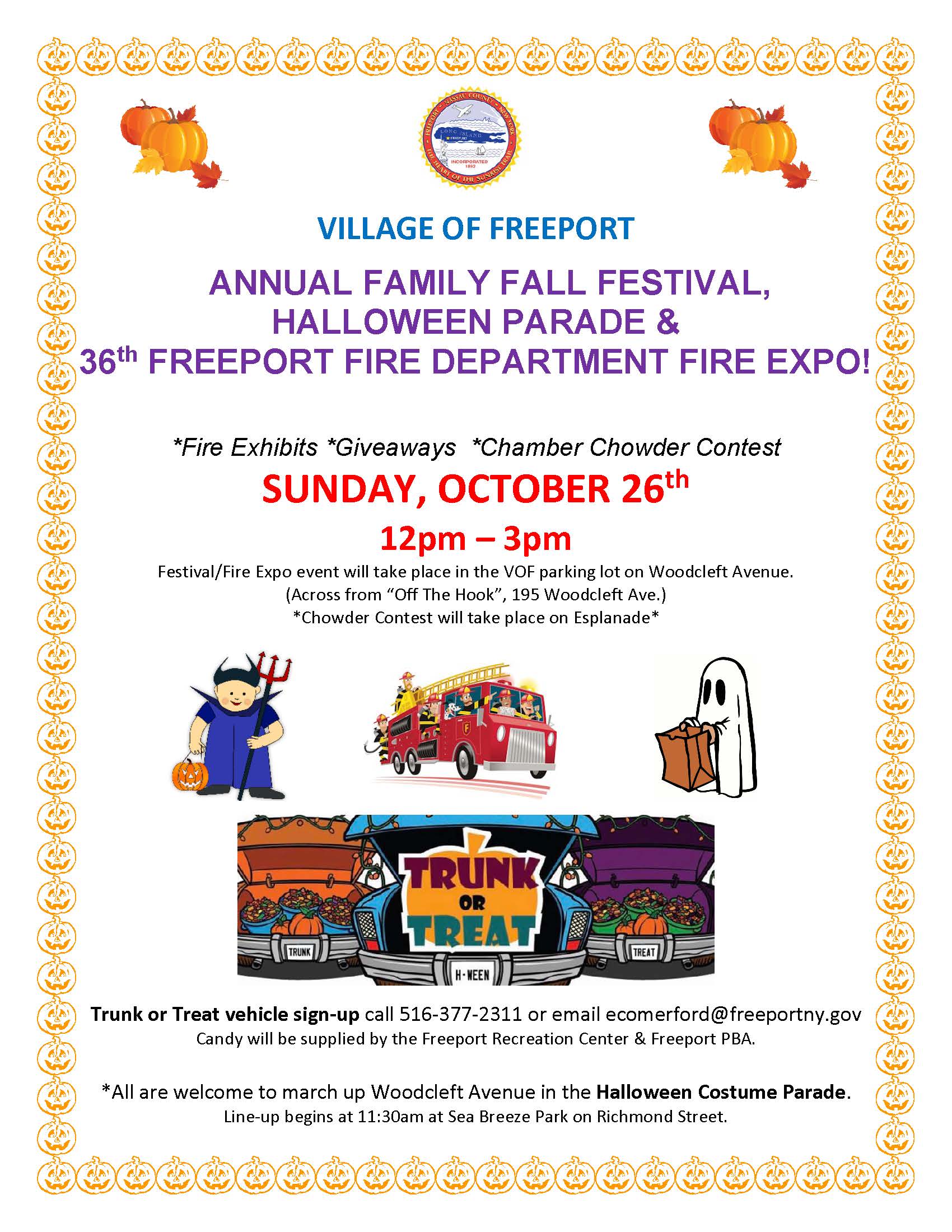 FALL FESTIVAL FLYER